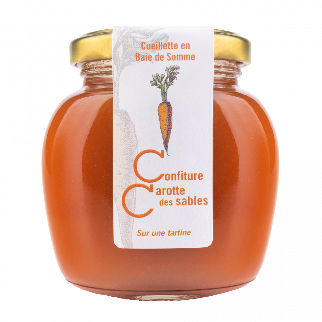 Confiture de carotte des sables de la baie de Somme