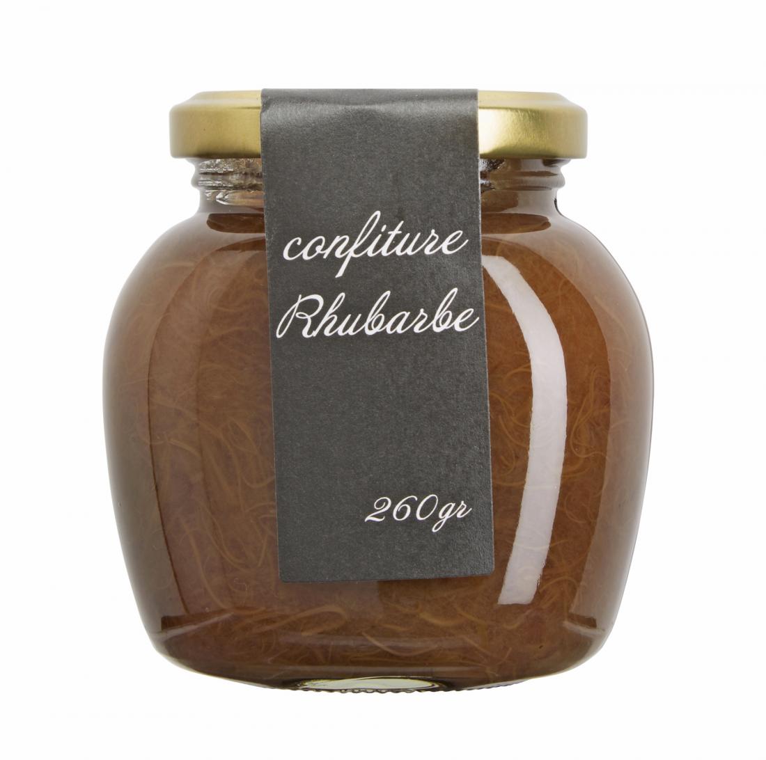 Confiture de rhubarbe