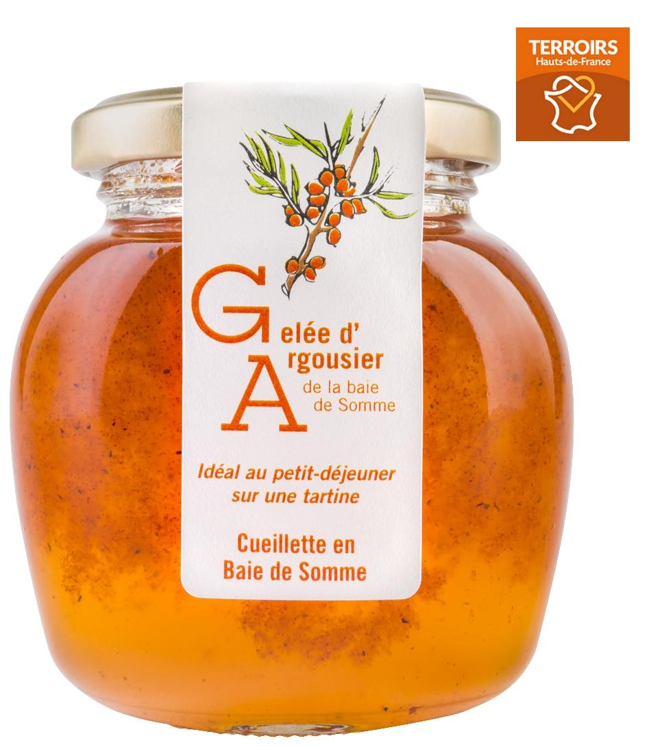 Gelée d'Argousier sauvage de la baie de Somme