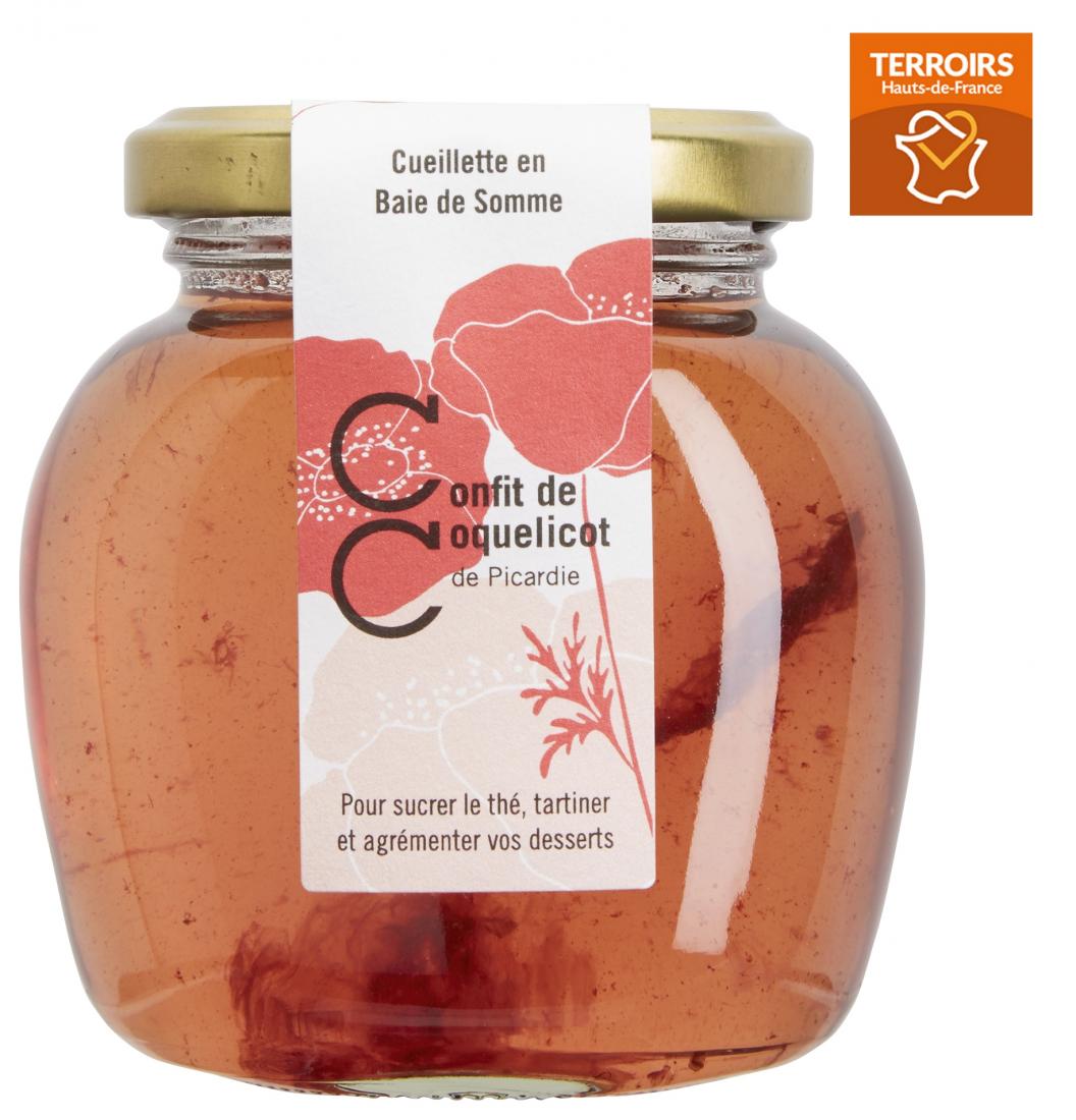 Confit de pétales de fleurs de coquelicot