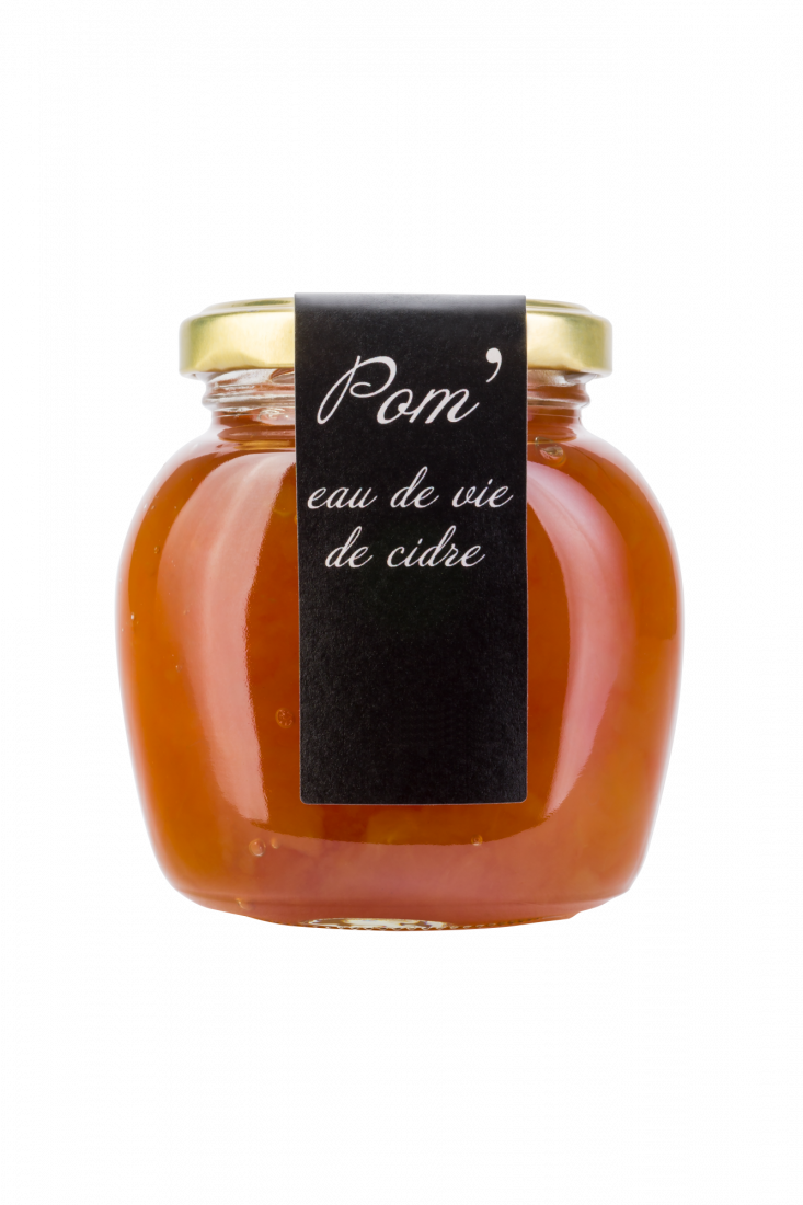Confiture pom'eau de vie de cidre